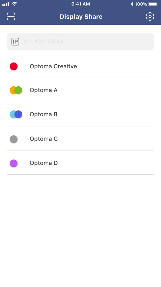 #1. Display Share (iOS) 由: Optoma Corporation