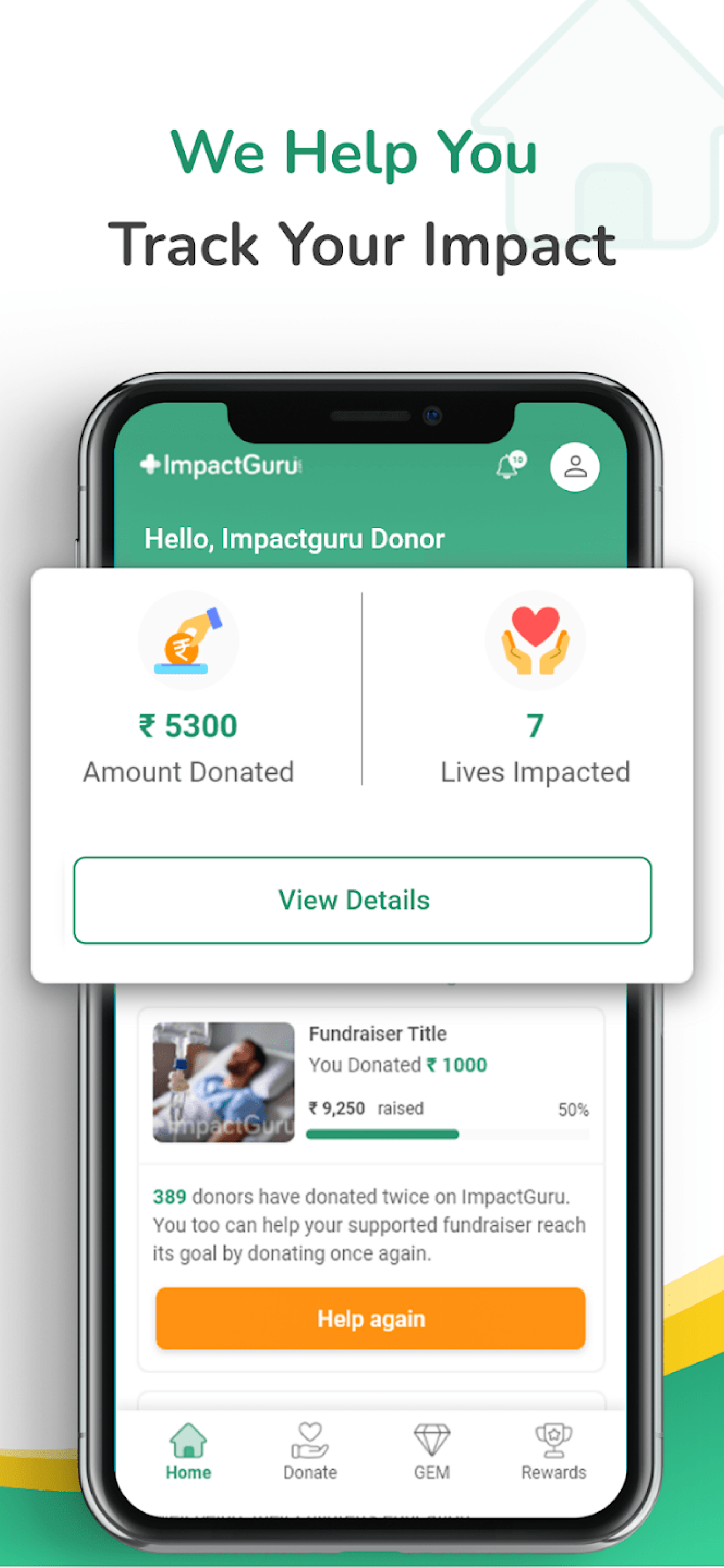 Impact Guru : Donation App