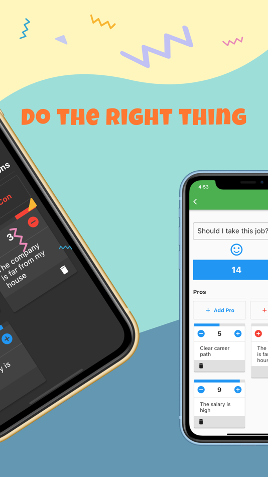 #3. Decision Maker: Pros & Cons (iOS) 由: Thieu Khue