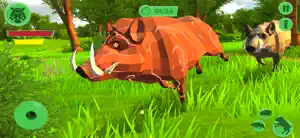 Pig Savanna Warthog Sim Hunt screenshot #4 for iPhone