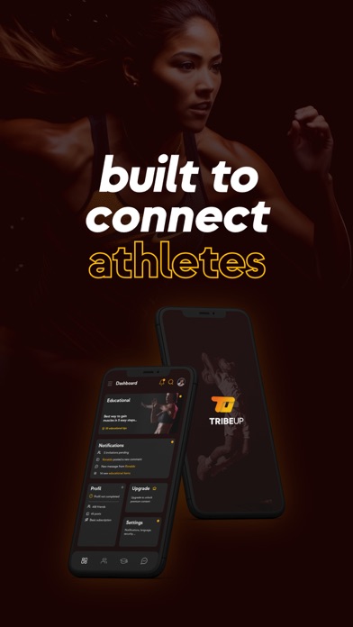 TribeUp - Only for Athletes Screenshot