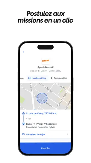 Capture d'écran de Side - Intérim Et Job étudiant sur iPhone 5