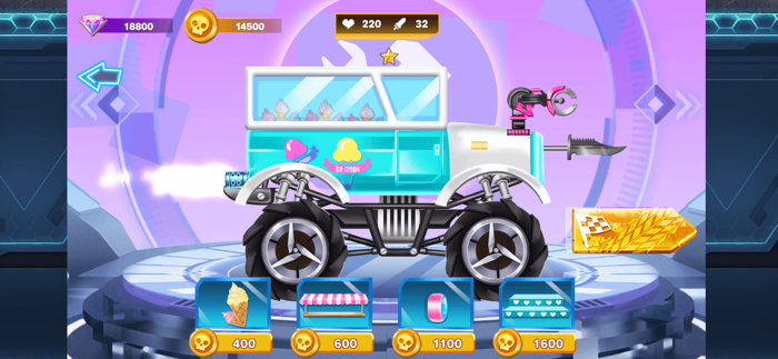 Monster Truck Battle Game