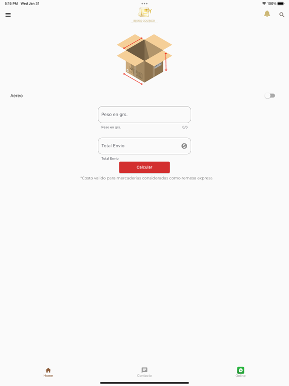 Screenshot #5 pour Bring Courier Paraguay