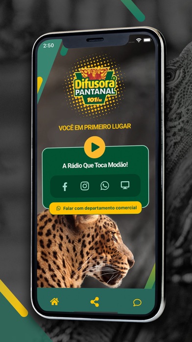 Difusora Pantanal FM Screenshot