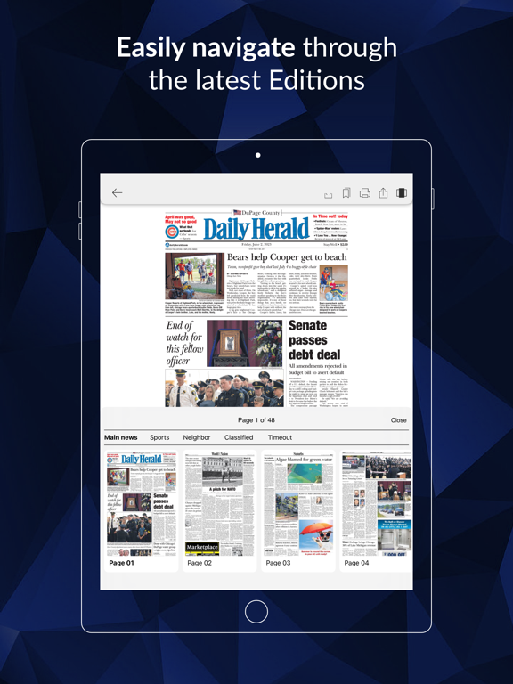 Screenshot #6 pour Daily Herald E-edition