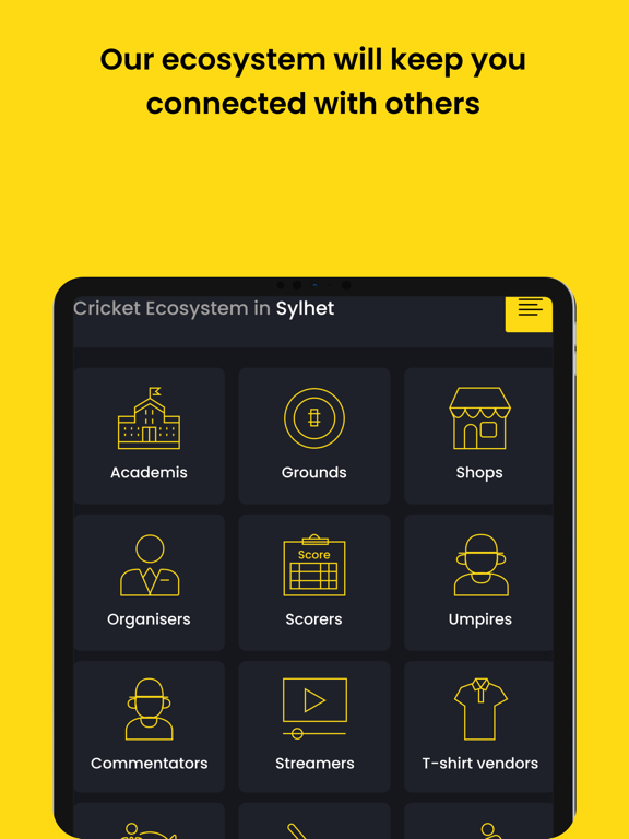 ScoreBee iPad screenshot 7 - Sports app