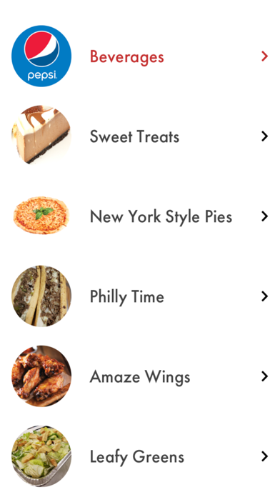 4th Street Pizza Online iPhone screenshot 1 - Food & Drink app