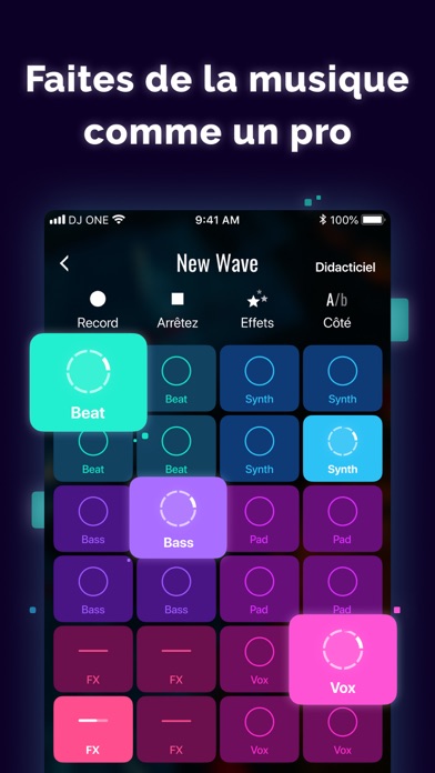 Screenshot #1 pour Dj ONE: Boîte à Rythme Musique