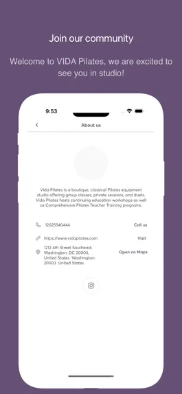 Game screenshot VIDA Pilates Booking hack