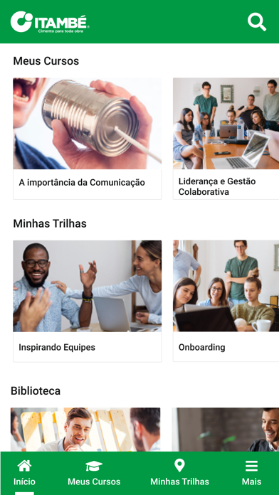 Educação Corporativa Itambé Screenshot