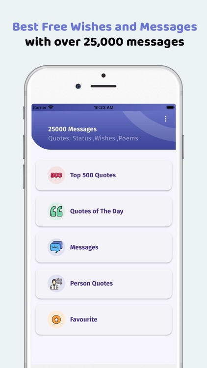 25000 Messages, Quotes, Status