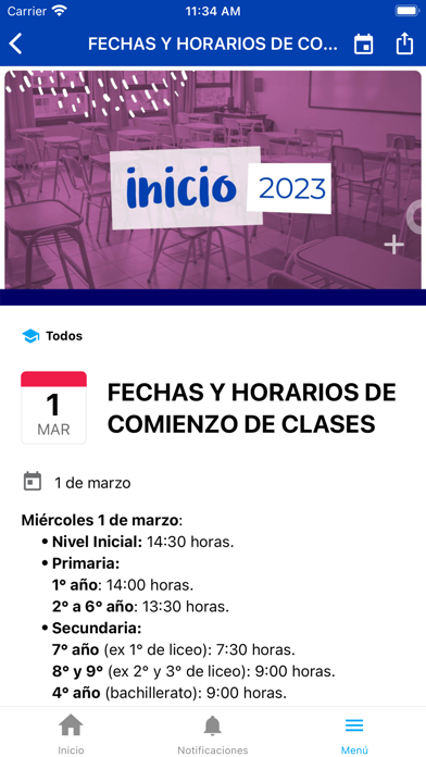 Colegio Marista Santa María Screenshot