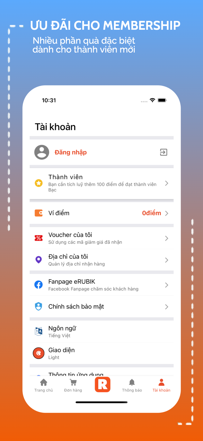 eRUBIK - Phân phối thực phẩm