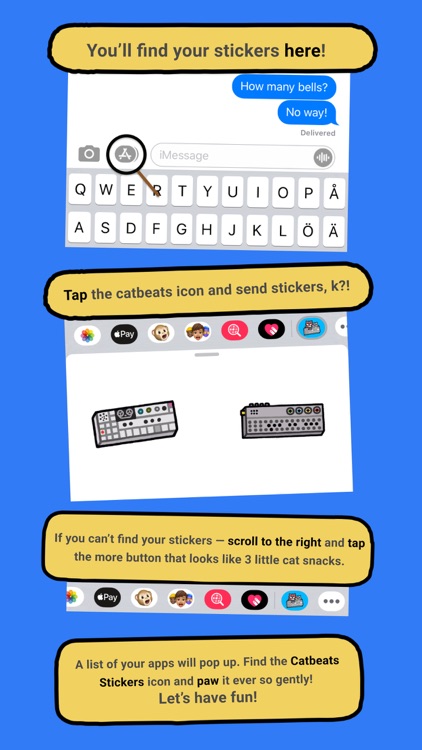Catbeats Sticker Pack screenshot-5