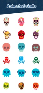 Animated Skulls screenshot #1 for iPhone