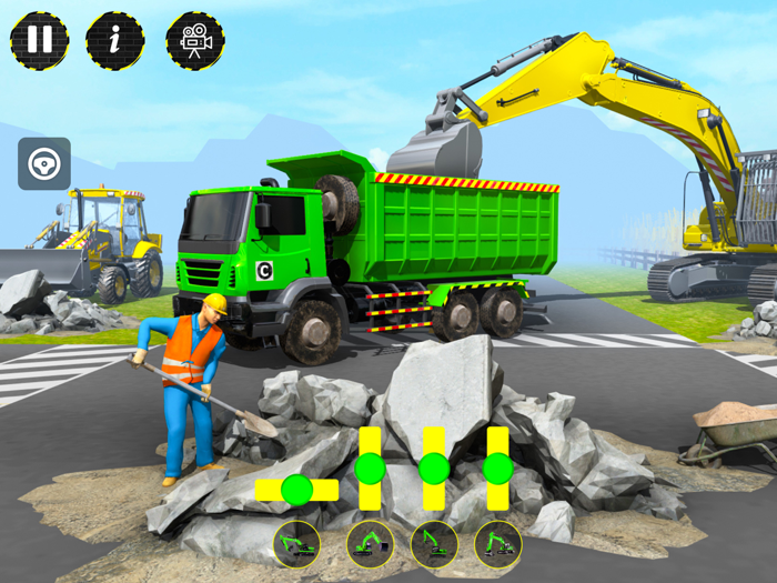 City Road Construction 3D Game