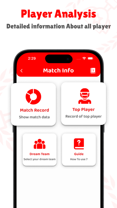 Dream Team 11 - Cricket Stats Screenshot