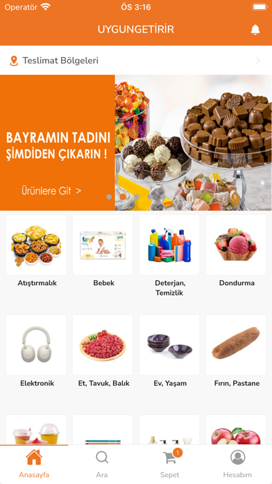 Uygun Getirir Screenshot