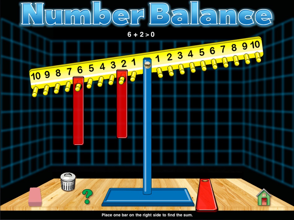 #4. Hands-On Math Number Balance (iOS) 由: Ventura Educational Systems