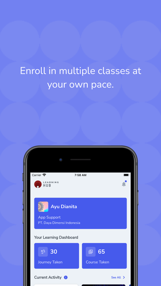 #2. Learning Hub Mobile Apps (iOS) By: Daya Dimensi Indonesia