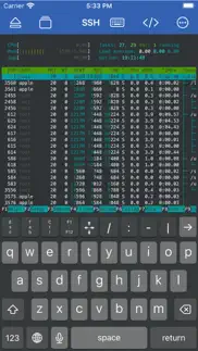 webssh - sysadmin tools iphone screenshot 1