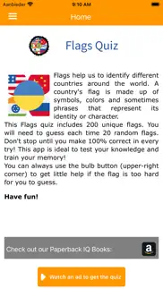 flags quiz: 180 unique flags iphone screenshot 1