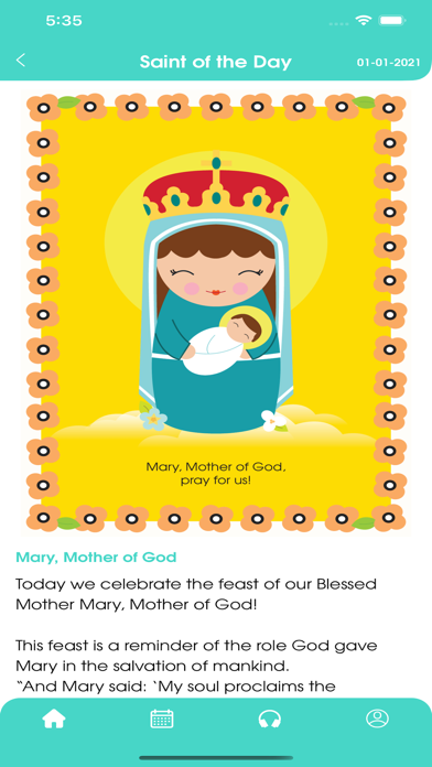Catholic Saint of the Day Screenshot