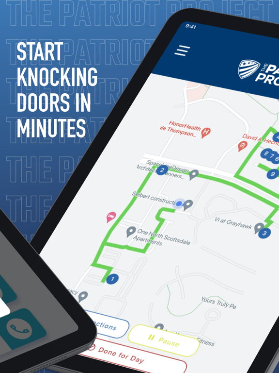 The Patriot Project iPad screenshot 5 - News app