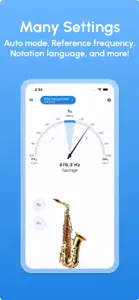 Saxophone Tuner - LikeTones screenshot #4 for iPhone