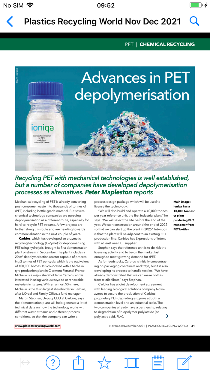 Plastics Recycling World