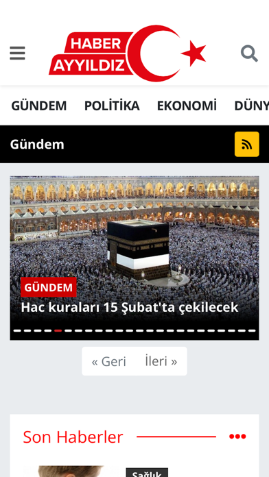 Haber Ayyıldız Gazetesi Screenshot