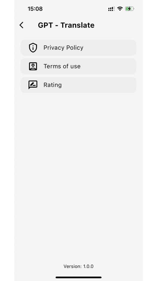 #2. GPT Translate (iOS) By: Shin Vong