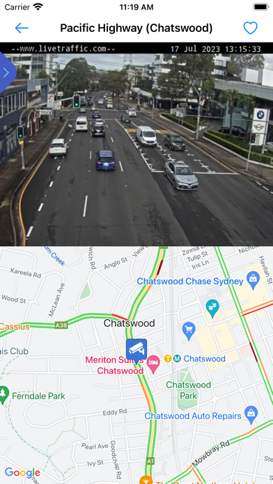 Live Traffic - Sydney Screenshot