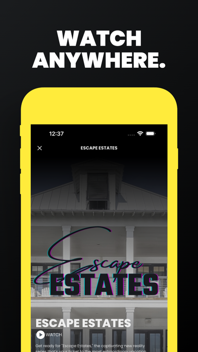 saucer: watch tv shows Screenshot