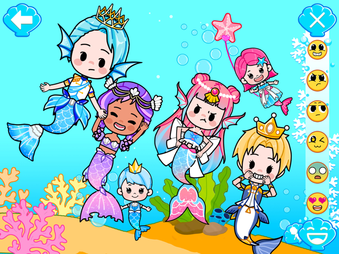 Mermaid Games Princess Salon