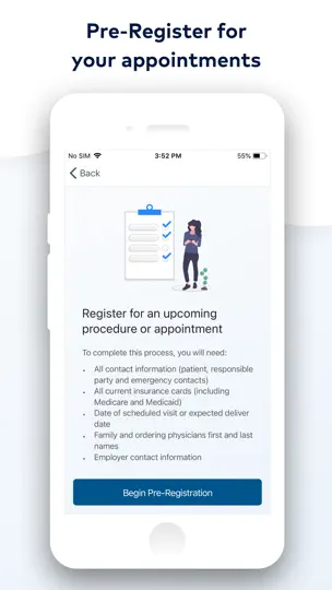 MyHealthONE iPhone Screenshot 3