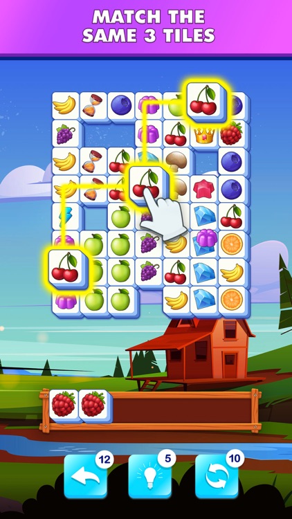 Triple Tile 3D: Matching Game