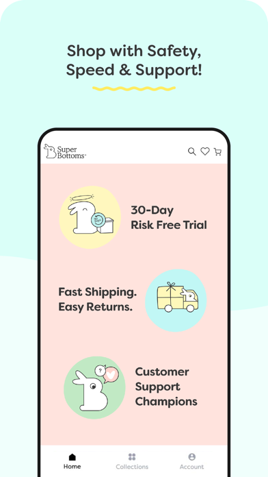 SuperBottoms Mom & Baby Store Screenshot