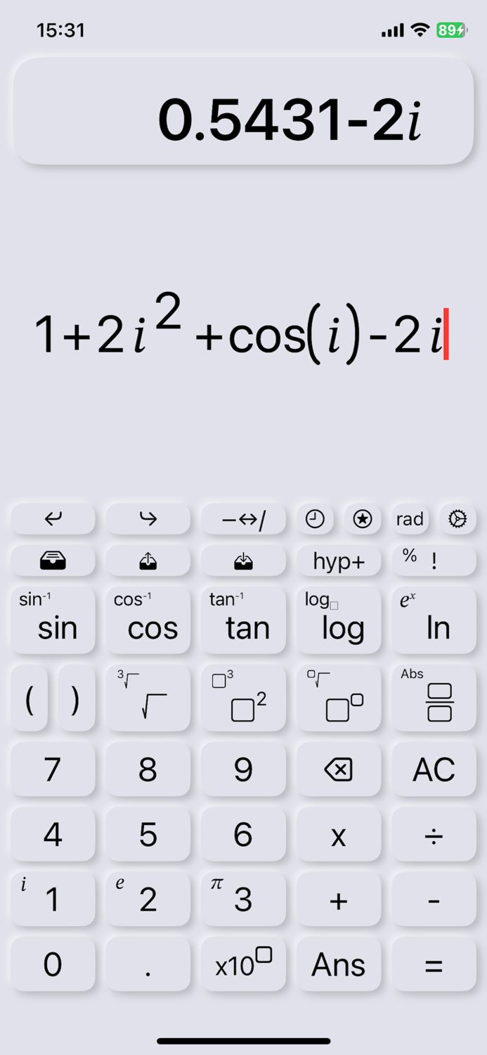 Calculator Sci