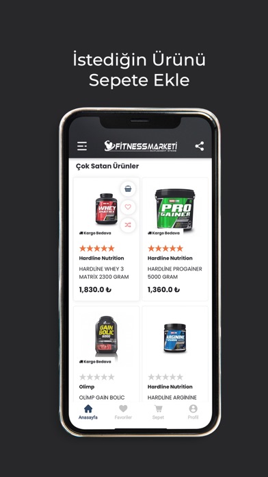 Fitness Marketi Screenshot