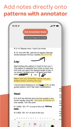 kntd:create - Knit & Crochet screenshot 2
