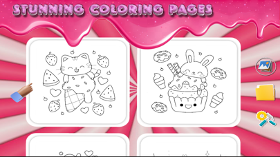 Sweet Candy Color By Number Screenshot