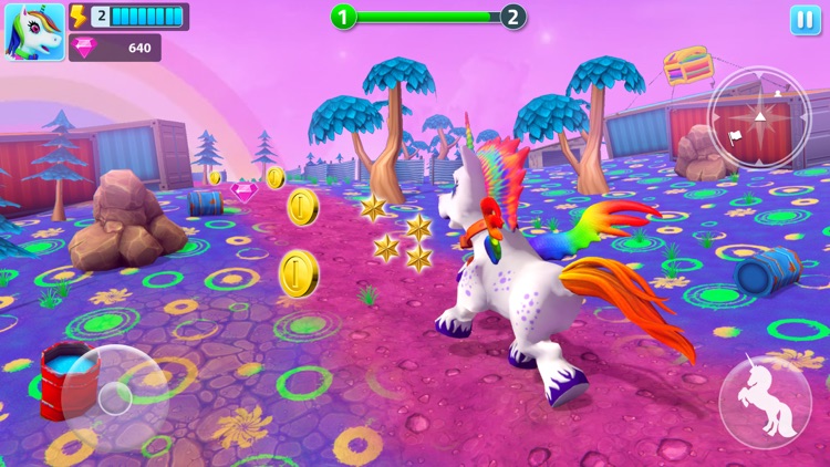 Baby Unicorn : Simulator Games screenshot-4