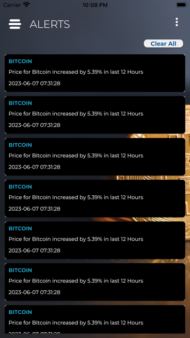 Coindashboard Screenshot