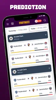 footbuzz - football live score iphone screenshot 3