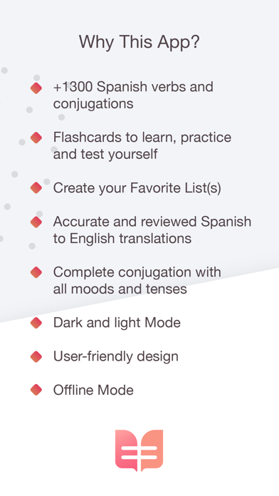 English Spanish Conjugations Screenshot