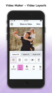 video maker - photo to video iphone screenshot 2