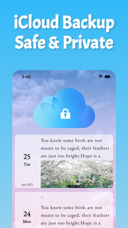 Diary with Lock - iDiary