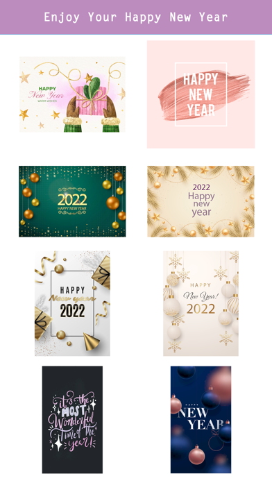 2022 - Happy New Year Stickers Screenshot